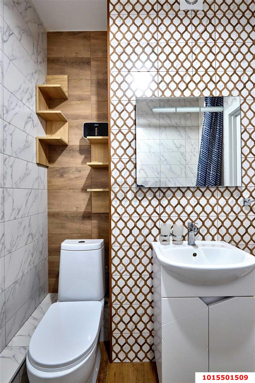 Фото №7: 1-комнатная квартира 37 м² - Краснодар, Прикубанский внутригородской округ, мкр. жилой комплекс Самолёт-4, ул. Ивана Беличенко, 89