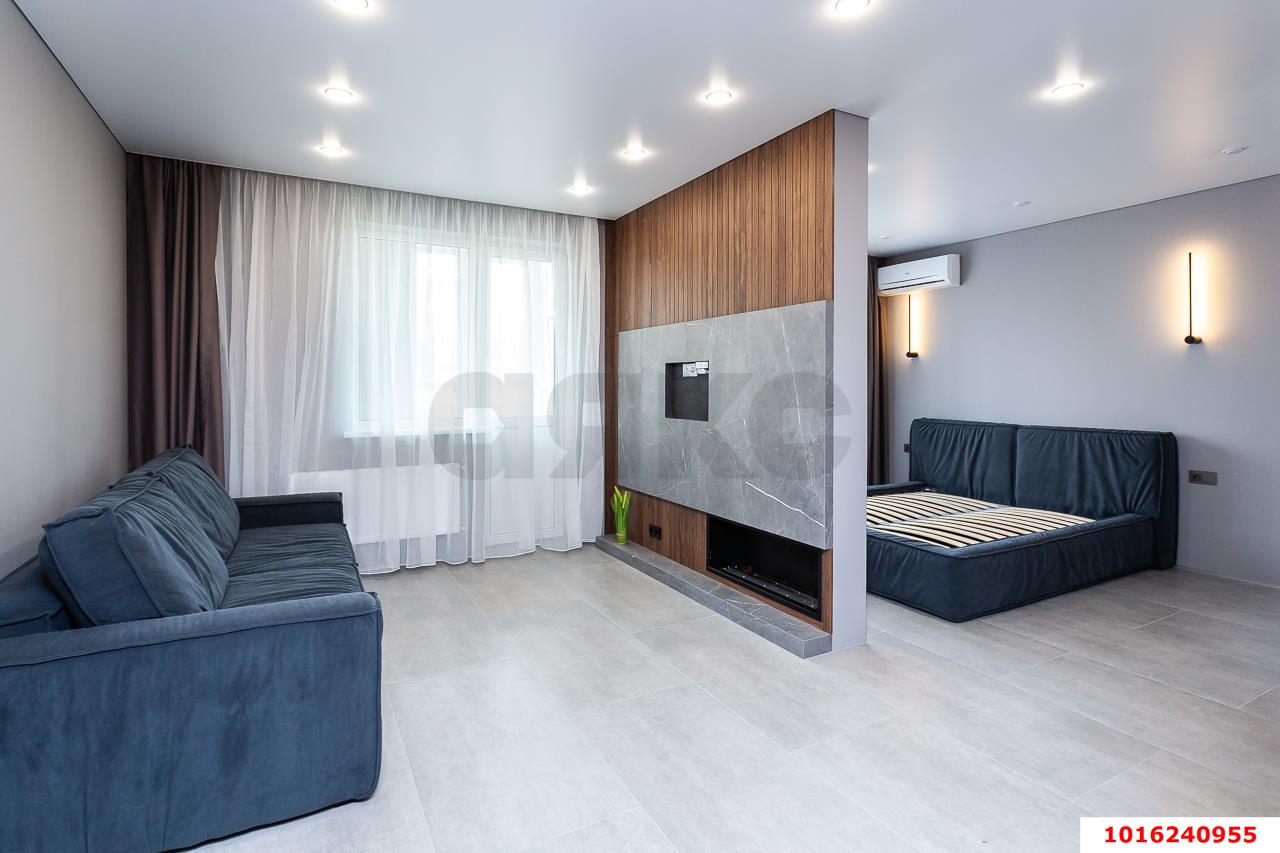 Фото №6: 1-комнатная квартира 43 м² - Краснодар, Прикубанский внутригородской округ, мкр. жилой комплекс Отражение, ул. Конгрессная, 41