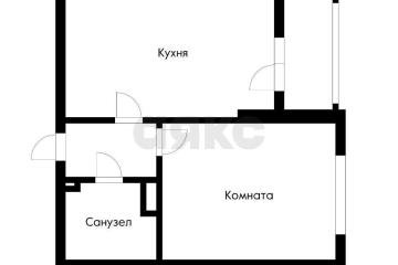 Фото №4: 1-комнатная квартира 38 м² - Краснодар, мкр. жилой комплекс Южный Парк, ул. Старокубанская, 2/4к2