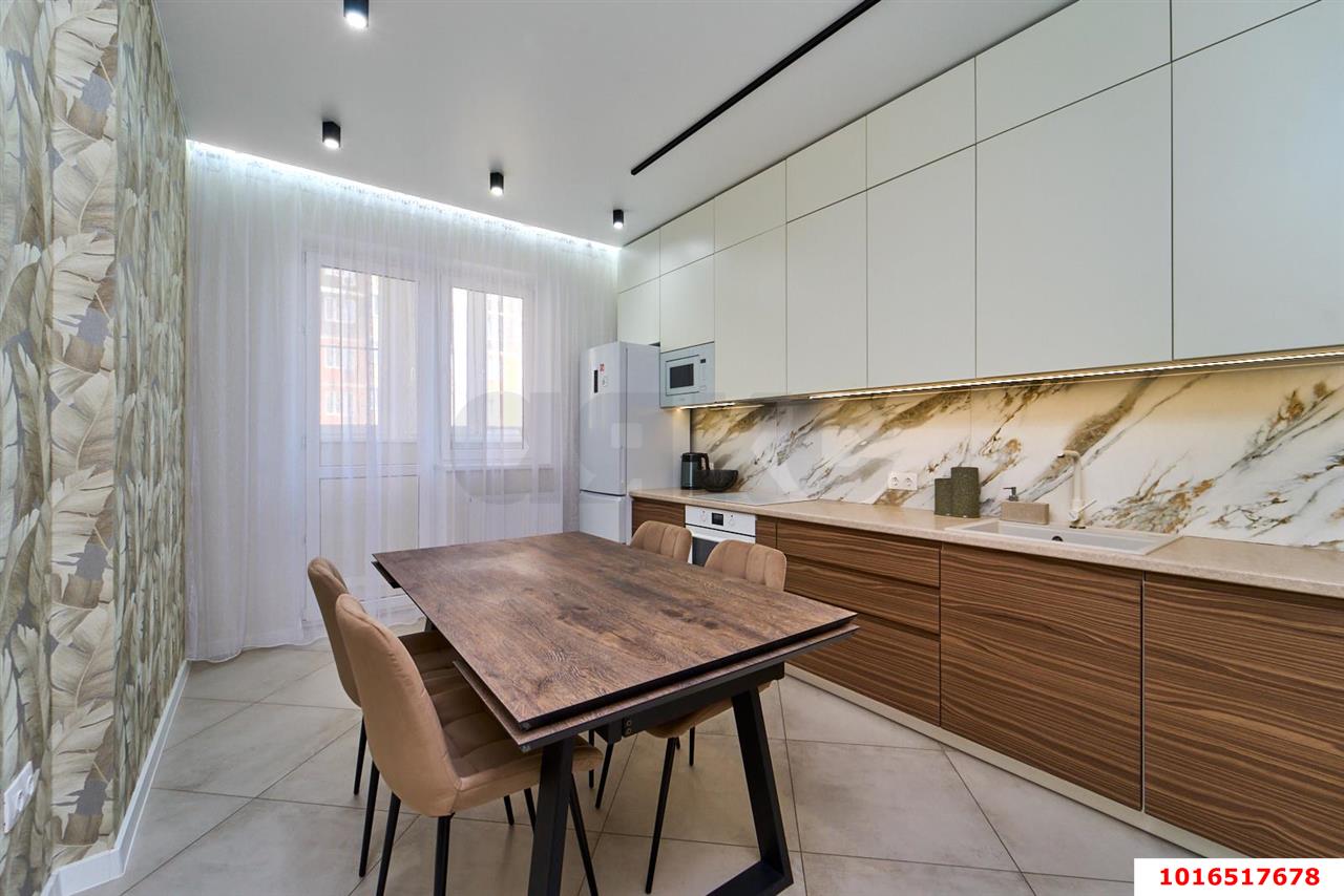 Фото №2: 1-комнатная квартира 44 м² - Краснодар, Прикубанский внутригородской округ, Завод Радиоизмерительных Приборов, мкр. имени Петра Метальникова, ул. Тополиная, 40/1