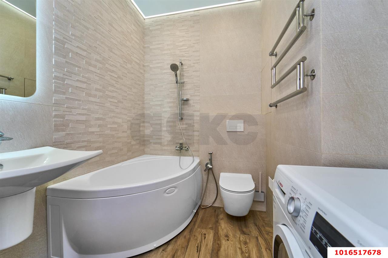 Фото №7: 1-комнатная квартира 44 м² - Краснодар, Прикубанский внутригородской округ, Завод Радиоизмерительных Приборов, мкр. имени Петра Метальникова, ул. Тополиная, 40/1