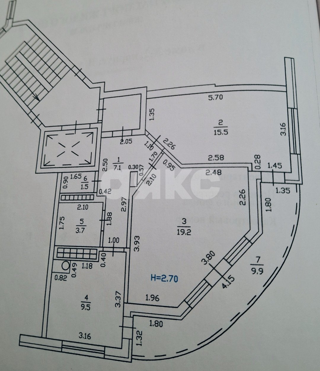 Фото №29: 2-комнатная квартира 56 м² - Горячий Ключ, мкр. Администрация, ул. Объездная, 2В