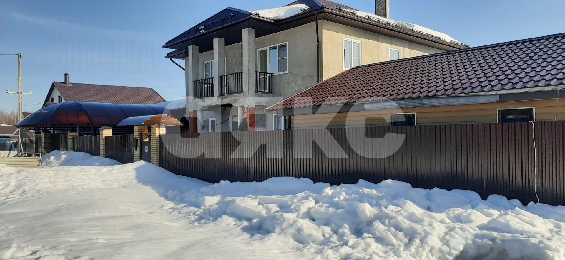 Фото №1: Коттедж 270 м² + 15 сот. - Хорлово, ул. Победы, 21