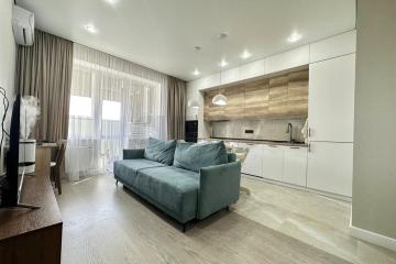 Фото №1: 2-комнатная квартира 67 м² - Краснодар, мкр. жилой комплекс Свобода, ул. Домбайская, 55к4