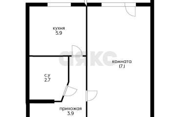 Фото №2: 1-комнатная квартира 34 м² - Краснодар, мкр. Авиагородок, ул. имени Дзержинского, 129