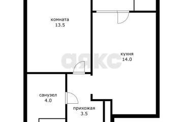 Фото №5: 1-комнатная квартира 40 м² - Краснодар, мкр. жилой комплекс Народные Кварталы, ул. Народная, лит6