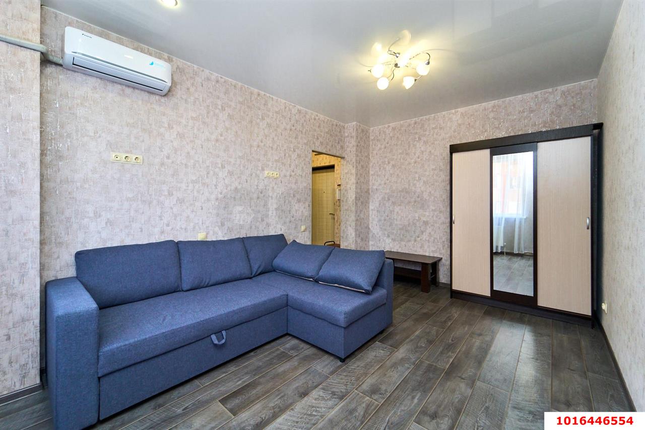 Фото №1: 1-комнатная квартира 30 м² - Краснодар, Прикубанский внутригородской округ, Молодёжный, мкр. жилой комплекс Абрикос, ул. 5-я Дорожная, 68к2