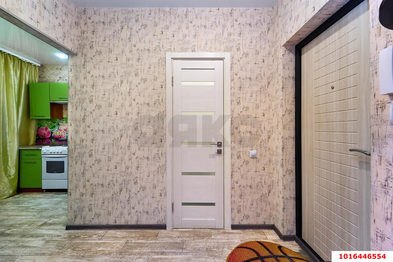 Фото №8: 1-комнатная квартира 30 м² - Краснодар, Прикубанский внутригородской округ, Молодёжный, мкр. жилой комплекс Абрикос, ул. 5-я Дорожная, 68к2