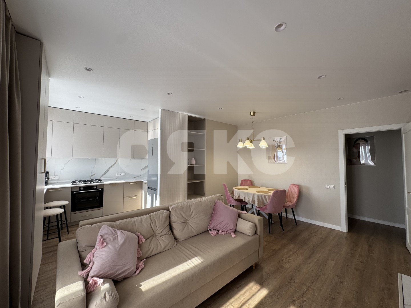 Фото №3: 2-комнатная квартира 64 м² - Тула, Привокзальный территориальный округ, мкр. ЖК На Сурикова, ул. Сурикова, 22к1