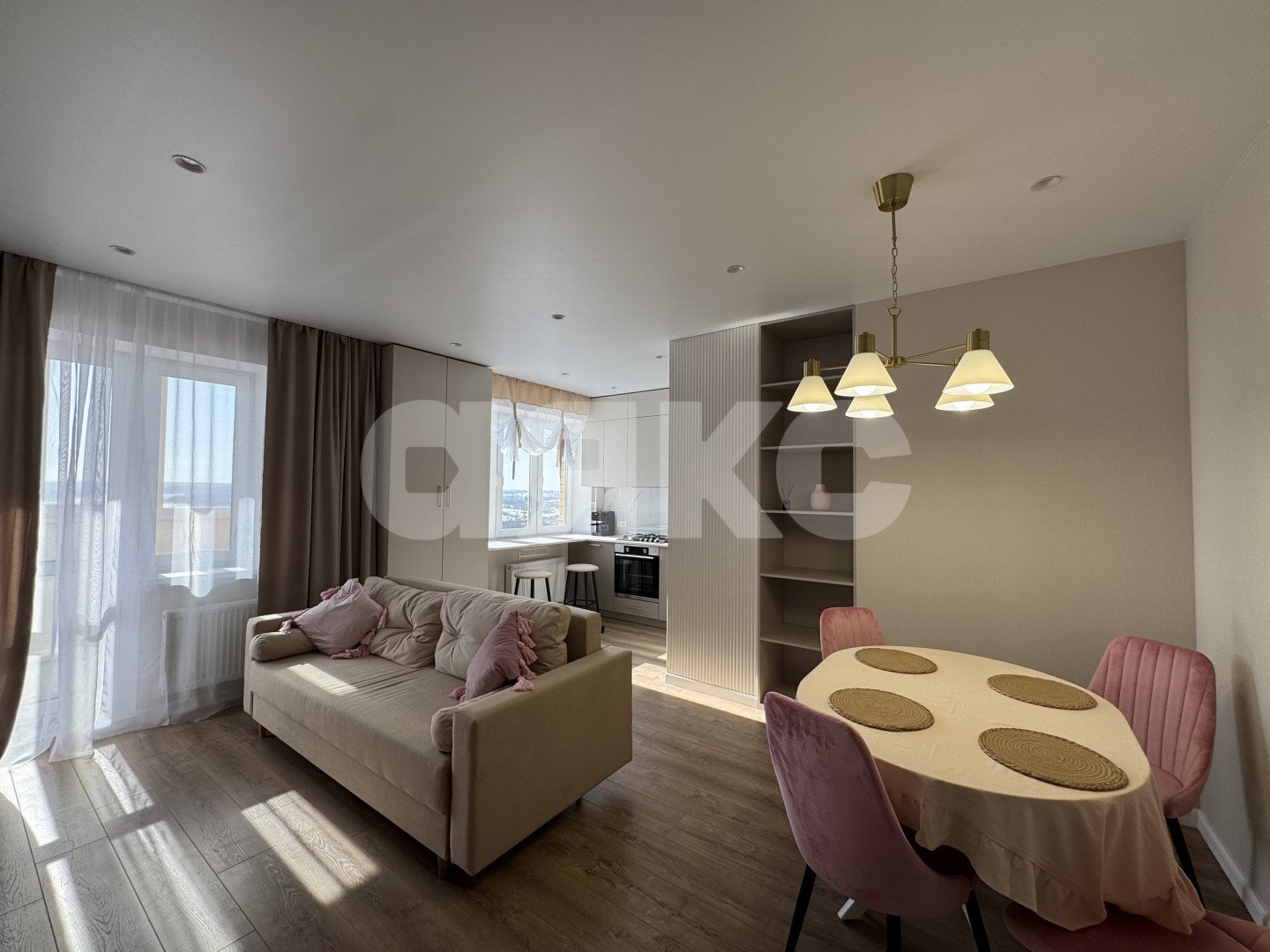 Фото №2: 2-комнатная квартира 64 м² - Тула, Привокзальный территориальный округ, мкр. ЖК На Сурикова, ул. Сурикова, 22к1