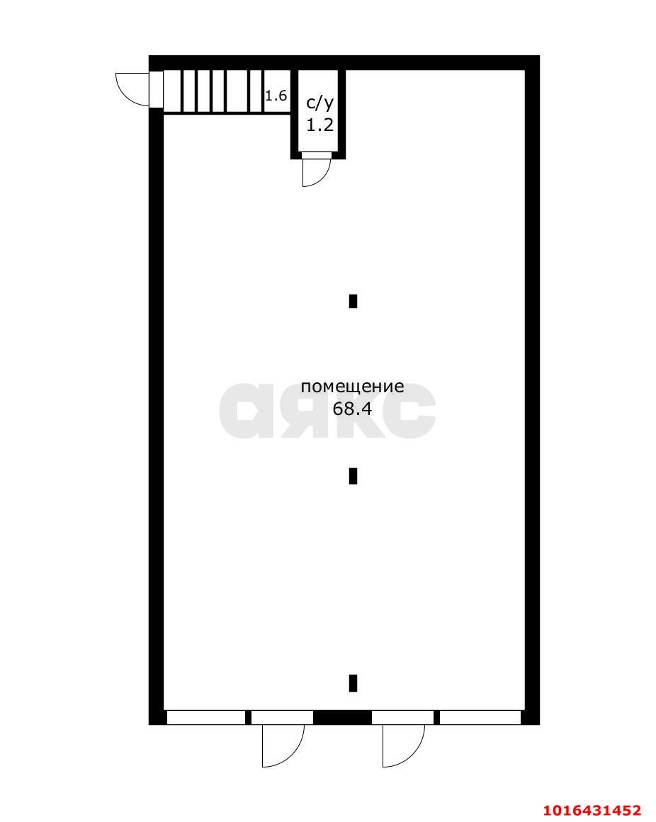 Фото №6: Коммерция 75 м² - Краснодар, Западный внутригородской округ, мкр. Кожзавод, ул. Северная, 86