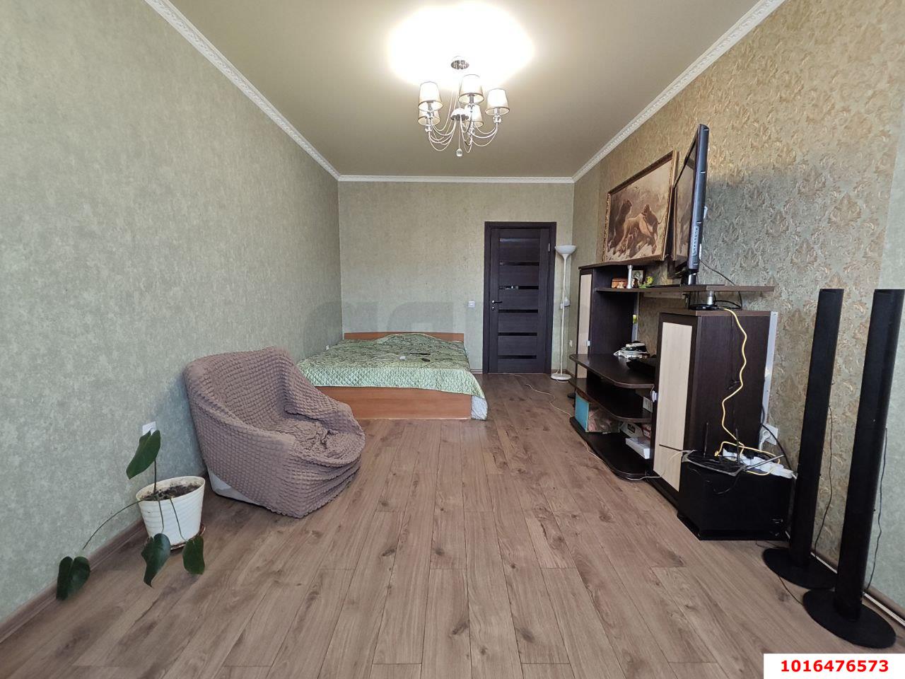 Фото №3: 1-комнатная квартира 43 м² - Краснодар, Прикубанский внутригородской округ, мкр. Догма Парк, ул. Марины Цветаевой, 3к1