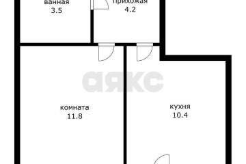 Фото №4: 1-комнатная квартира 34 м² - Краснодар, мкр. Парк Победы, 