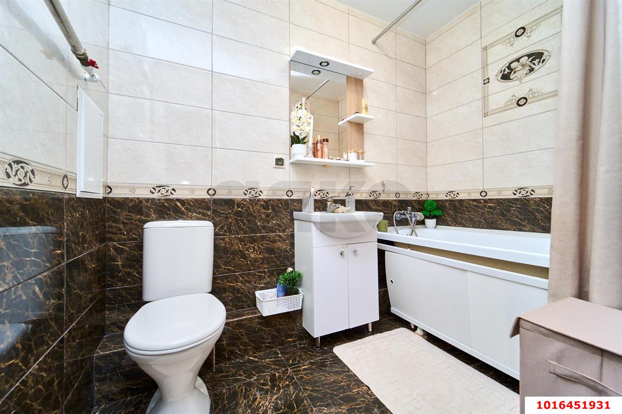 Фото №10: 1-комнатная квартира 39 м² - Краснодар, Карасунский внутригородской округ, мкр. Почтовый, ул. Кружевная, 9