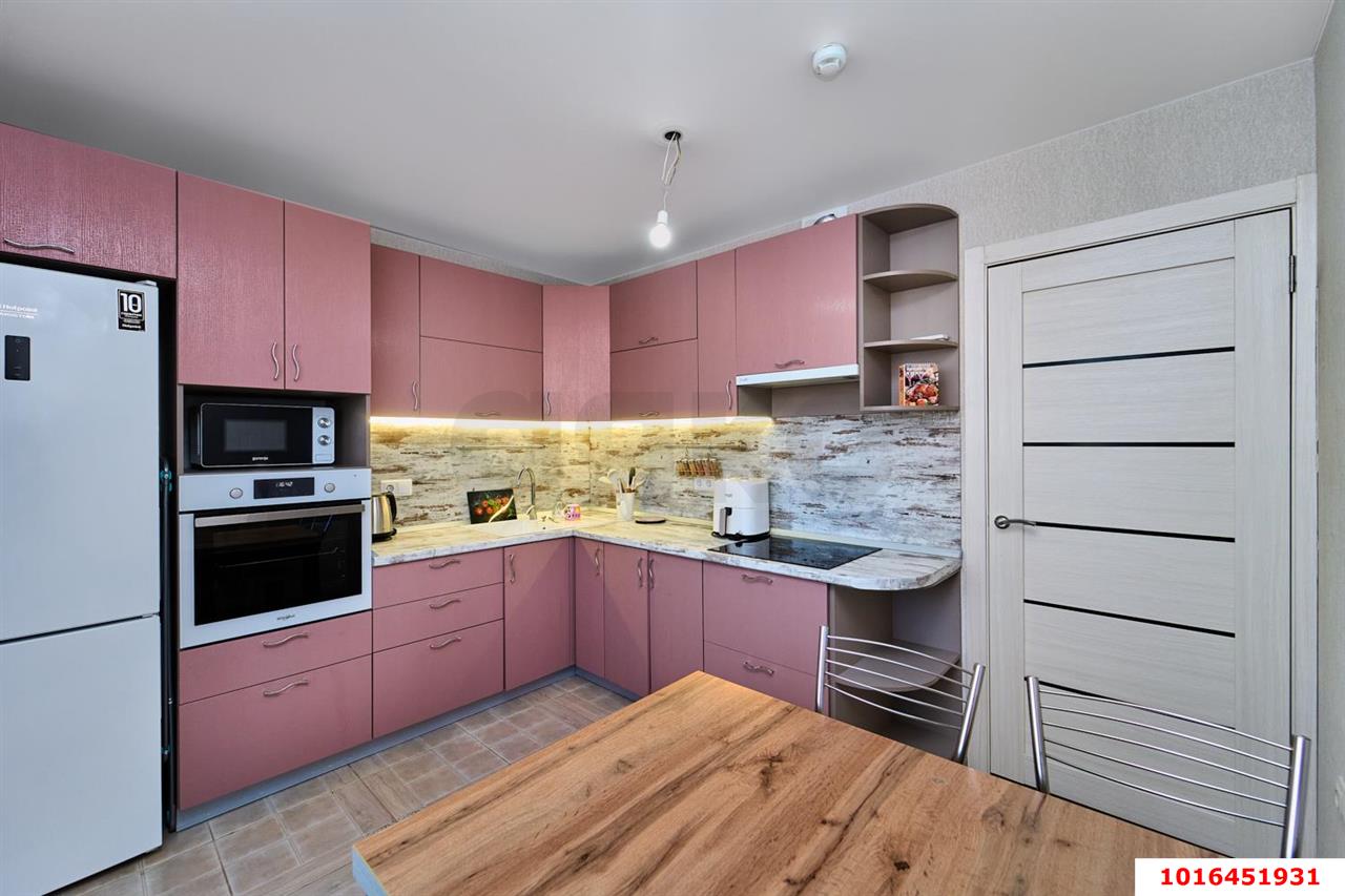 Фото №2: 1-комнатная квартира 39 м² - Краснодар, Карасунский внутригородской округ, мкр. Почтовый, ул. Кружевная, 9