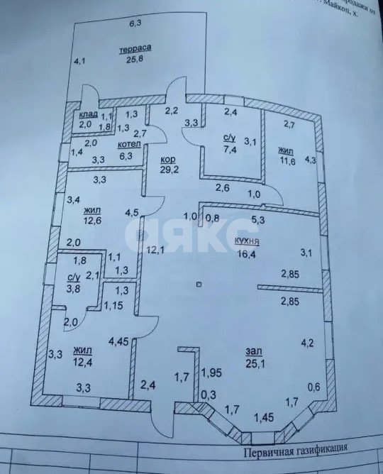 Фото №15: Дом 170 м² + 6 сот. - Гавердовский, пер. Богатырский