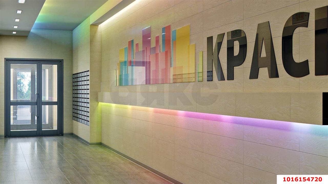 Фото №2: 2-комнатная квартира 53 м² - Краснодар, жилой комплекс Краски, мкр. Прикубанский внутригородской округ, ул. Краеведа Соловьёва, 6к6