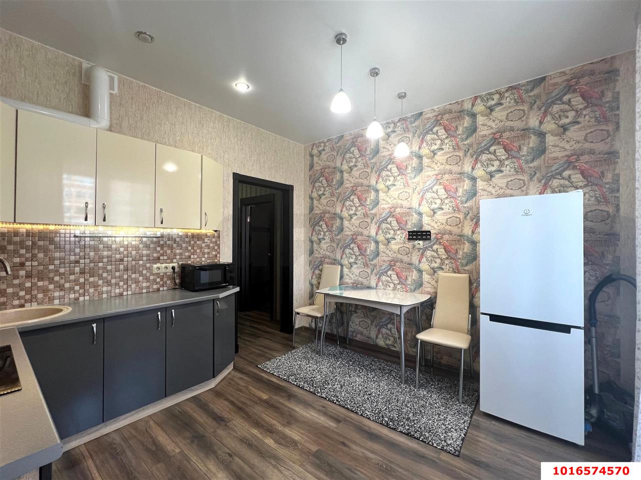 Фото №4: 1-комнатная квартира 45 м² - Краснодар, Прикубанский внутригородской округ, Фестивальный, мкр. Солнечный, ул. Памяти Чернобыльцев, 6