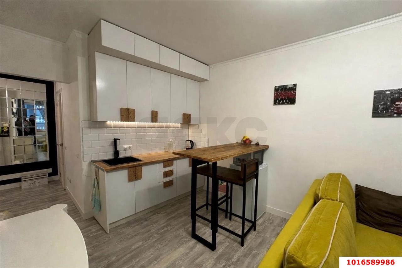 Фото №1: Студия 26 м² - Краснодар, ЖК Абрикосово, Прикубанский внутригородской округ, мкр. жилой комплекс Абрикосово, ул. имени Героя Георгия Бочарникова, 4к1