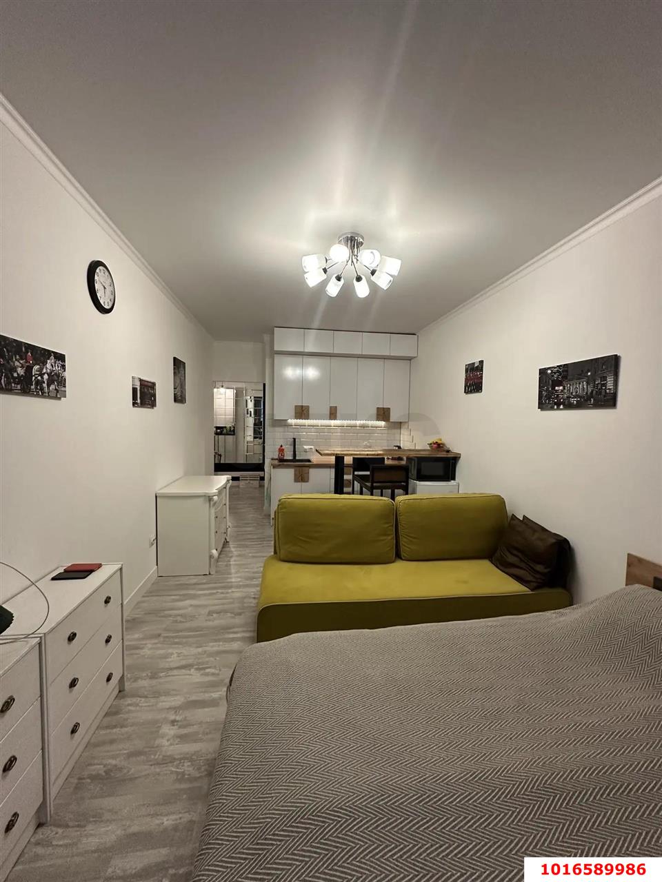 Фото №4: Студия 26 м² - Краснодар, ЖК Абрикосово, Прикубанский внутригородской округ, мкр. жилой комплекс Абрикосово, ул. имени Героя Георгия Бочарникова, 4к1