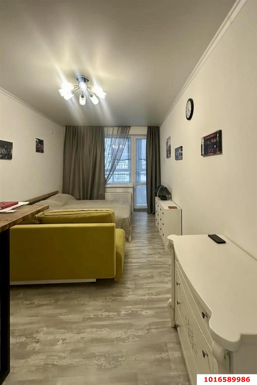Фото №3: Студия <span class="whitespace-nowrap">30 м²</span>, <span class="whitespace-nowrap">3/24 эт.</span> - Краснодар, Прикубанский внутригородской округ, мкр. ЖК Абрикосово, ул. имени Героя Георгия Бочарникова, 4к1