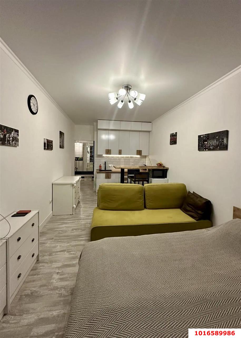 Фото №2: Студия <span class="whitespace-nowrap">30 м²</span>, <span class="whitespace-nowrap">3/24 эт.</span> - Краснодар, Прикубанский внутригородской округ, мкр. ЖК Абрикосово, ул. имени Героя Георгия Бочарникова, 4к1