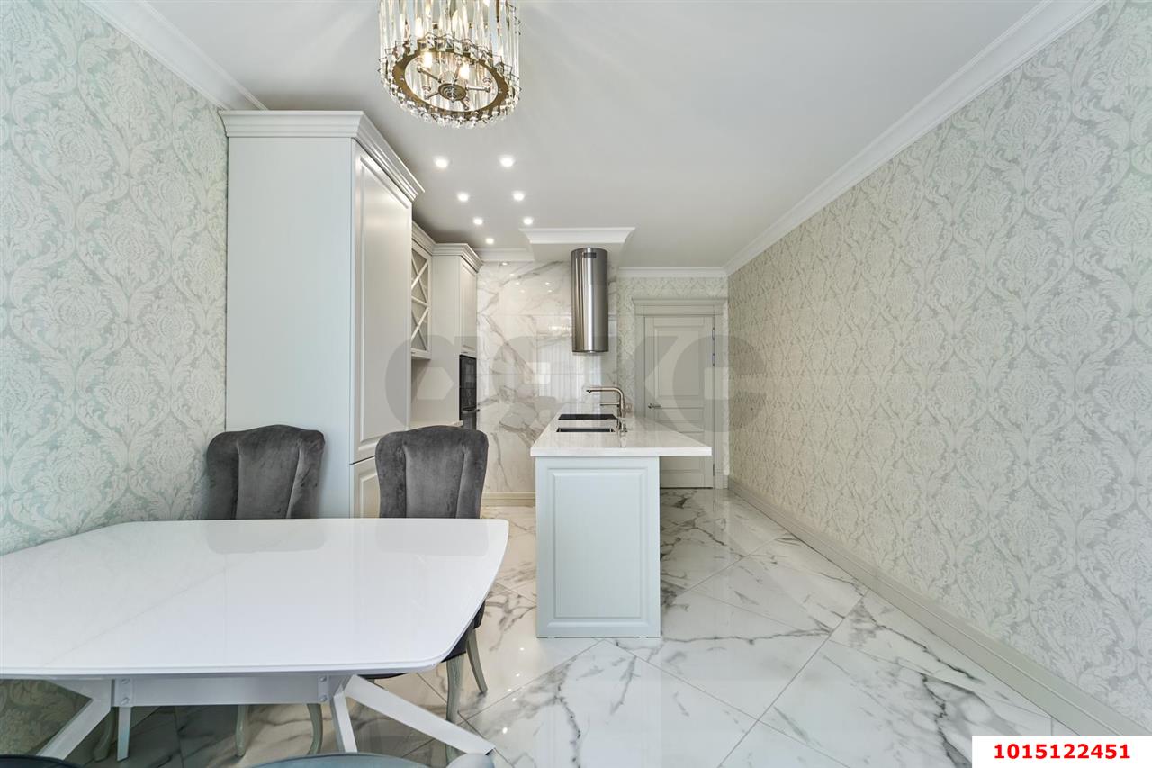 Фото №4: 3-комнатная квартира 114 м² - Краснодар, Прикубанский внутригородской округ, Фестивальный, Отделение № 1 совхоза Солнечный, мкр. ЖК Седьмой Континент, ул. Совхозная, 1к5
