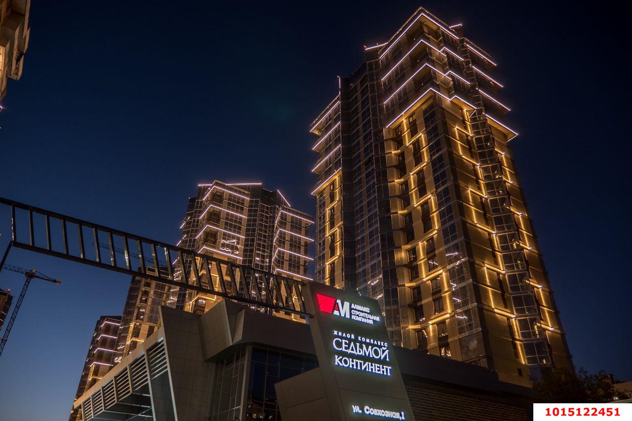 Фото №19: 3-комнатная квартира 114 м² - Краснодар, ЖК Седьмой Континент, Отделение № 1 совхоза Солнечный, Прикубанский внутригородской округ, Фестивальный, мкр. жилой комплекс Седьмой Континент, ул. Совхозная, 1к5