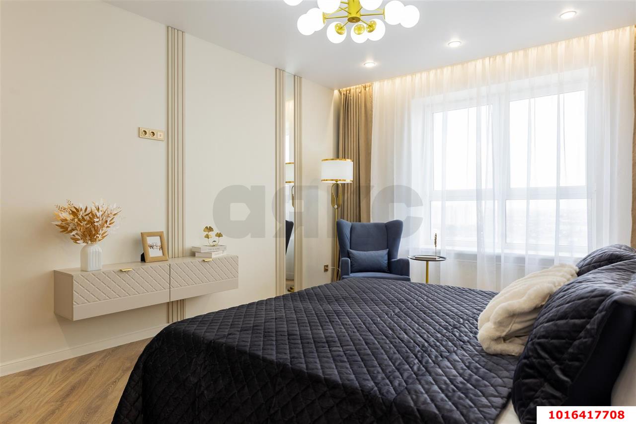 Фото №6: 1-комнатная квартира 50 м² - Краснодар, Карасунский внутригородской округ, Хлопчато-бумажный Комбинат, жилой комплекс Фамилия, мкр. жилой комплекс Баланс, ул. Старокубанская, 124к1