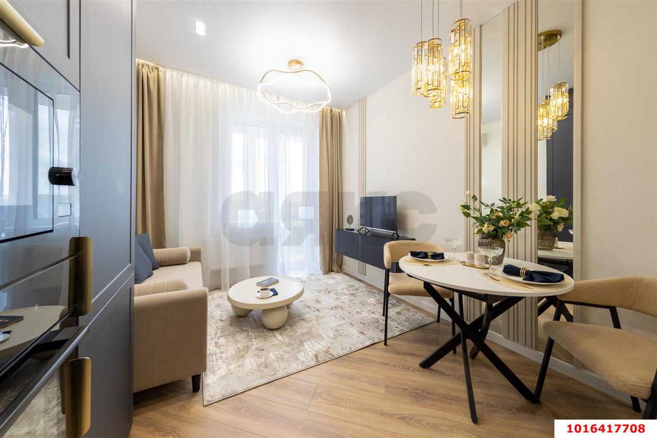 Фото №3: 1-комнатная квартира 50 м² - Краснодар, Карасунский внутригородской округ, Хлопчато-бумажный Комбинат, жилой комплекс Фамилия, мкр. жилой комплекс Баланс, ул. Старокубанская, 124к1