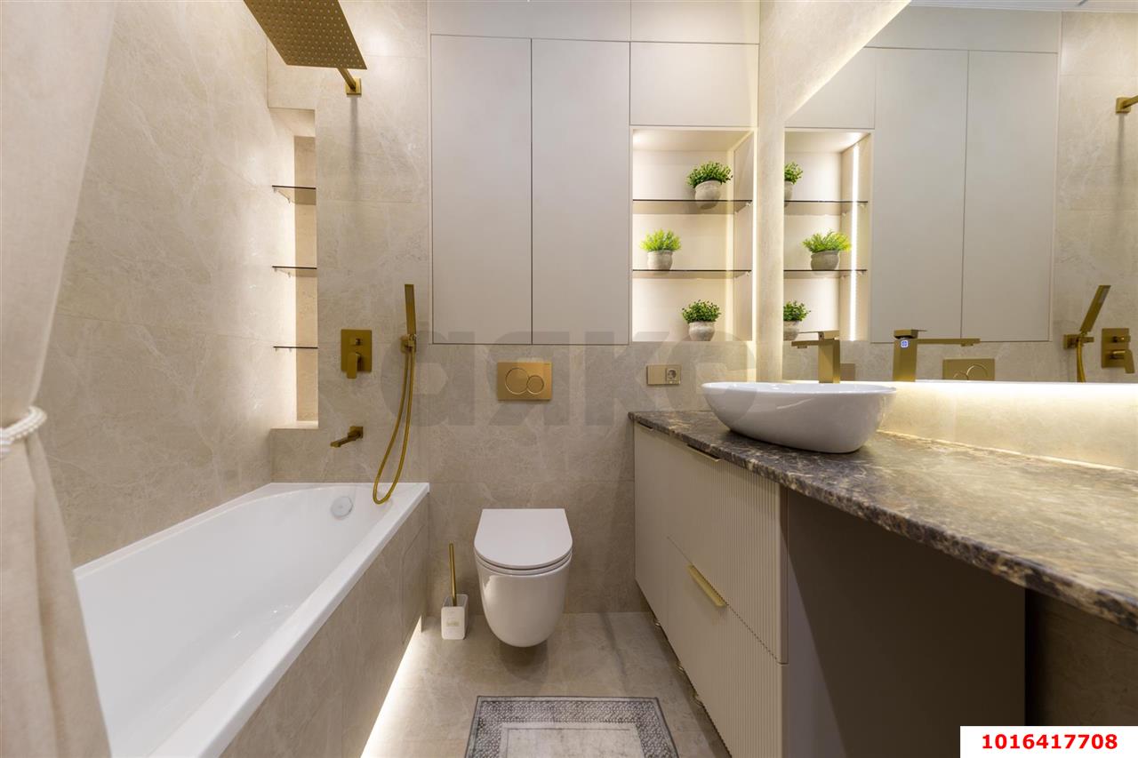 Фото №7: 1-комнатная квартира 50 м² - Краснодар, Карасунский внутригородской округ, Хлопчато-бумажный Комбинат, жилой комплекс Фамилия, мкр. жилой комплекс Баланс, ул. Старокубанская, 124к1