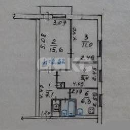 Фото №9: 3-комнатная квартира 52 м² - Мариуполь, р. Жовтневый, ул. Куприна, 11