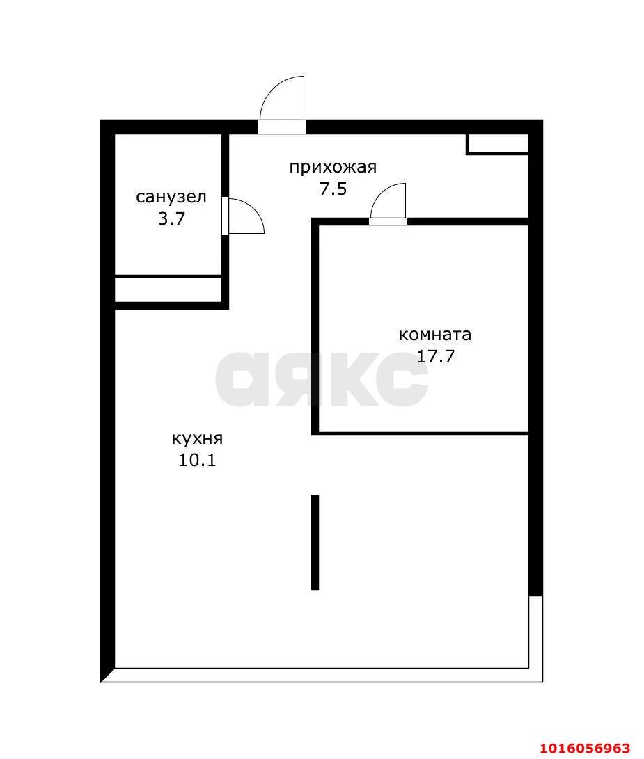 Фото №37: 1-комнатная квартира 50 м² - Краснодар, Западный внутригородской округ, Фестивальный, мкр. ЖК Маршал, ул. Гаражная, 87