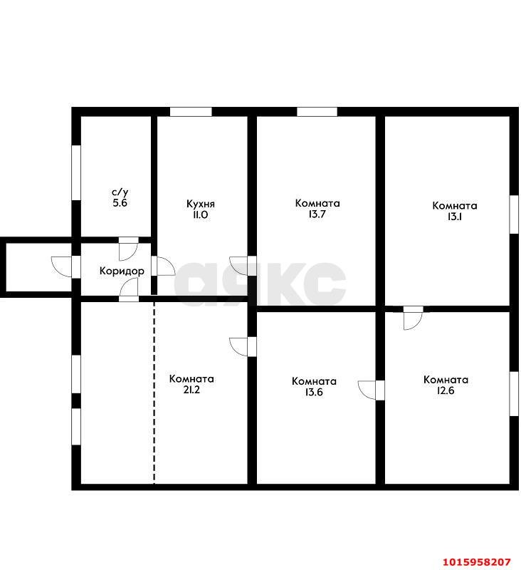 Фото №13: Дом 94 м² + 10 сот. - Ленина, мкр. Карасунский внутригородской округ, ул. Светлая, 1