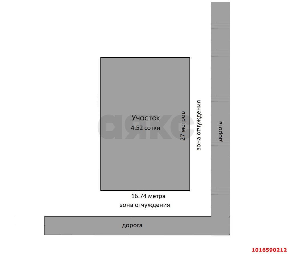 Фото №6: Земельный участок 4.52 сот. - Краснодар, Прикубанский внутригородской округ, мкр. 9-й километр, пр-д 2-й  Талалихина, 18