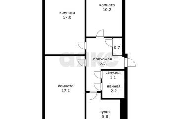 Фото №1: 3-комнатная квартира 60 м² - Лорис, мкр. Карасунский внутригородской округ, ул. Рязанская, 36
