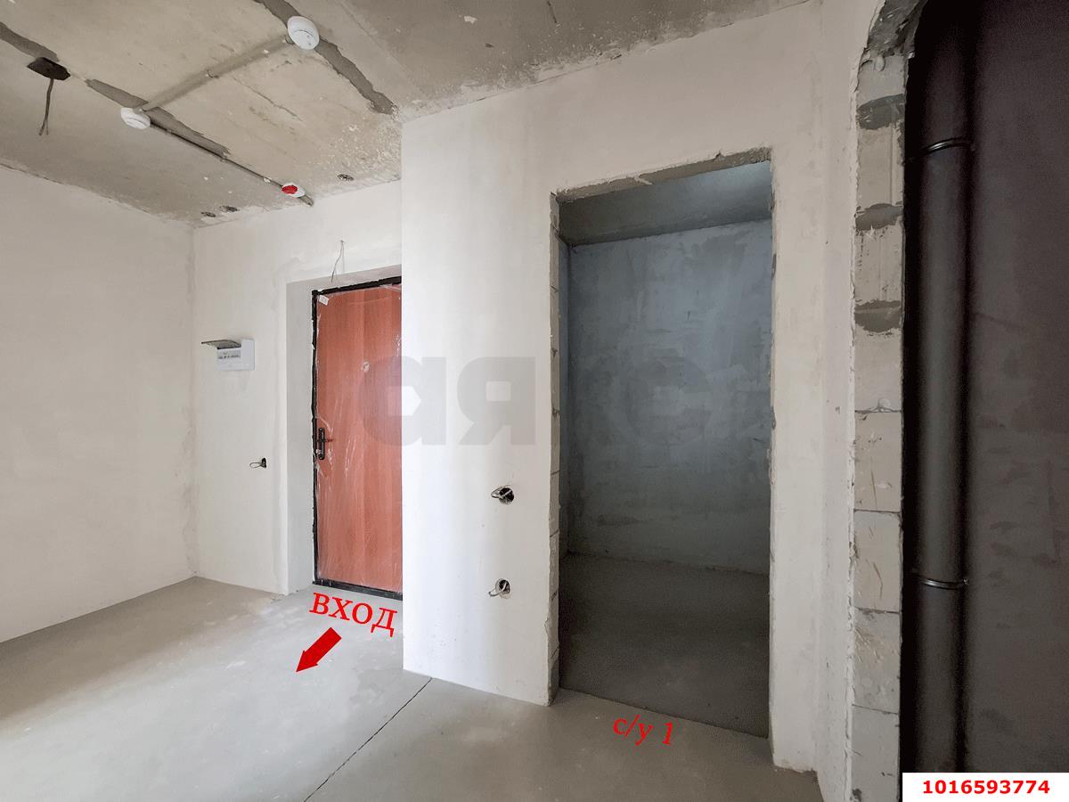 Фото №4: 1-комнатная квартира 37 м² - Краснодар, Прикубанский внутригородской округ, жилой комплекс Аксиома, мкр. Догма Парк, ул. Марины Цветаевой, 17к2