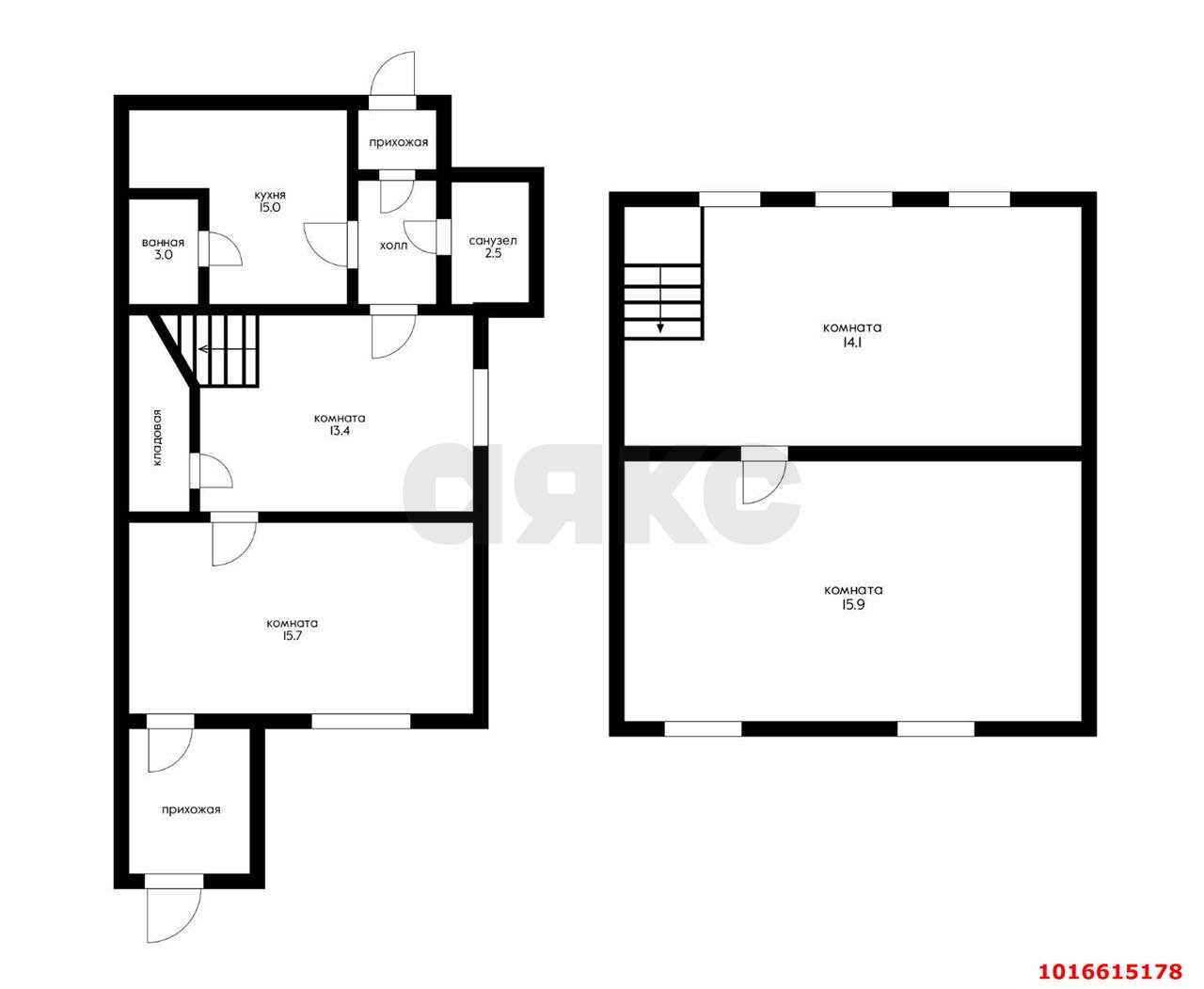 Фото №10: 3-комнатная квартира 75 м² - Яблоновский, ул. Дорожная, 49/7