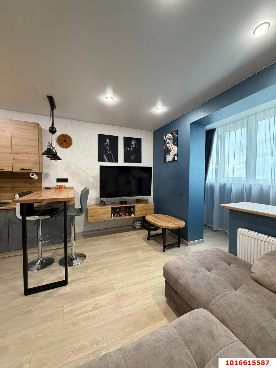 Фото №4: 1-комнатная квартира 47 м² - Краснодар, Карасунский внутригородской округ, Гидростроителей, мкр. Почтовый, ул. имени Валерия Гассия, 3