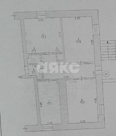 Фото №8: Коммерция <span class="whitespace-nowrap">72 м²</span>, <span class="whitespace-nowrap">-1/5 эт.</span> - Мариуполь, р. Жовтневый, ул. Административная площадь