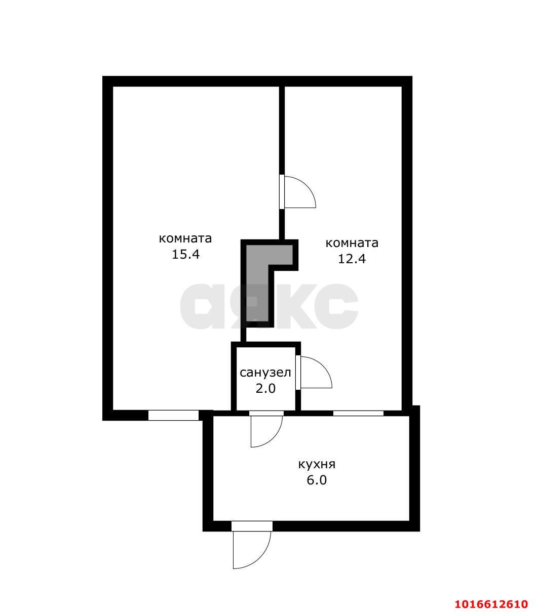 Фото №17: Часть дома 34 м² + 1 сот. - Краснодар, Центральный внутригородской округ, мкр. Центральный, ул. имени Максима Горького, 137
