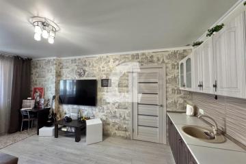 Фото №1: 1-комнатная квартира 43 м² - Краснодар, мкр. жилой комплекс Спортивная Деревня, ул. Западный Обход, 42к1