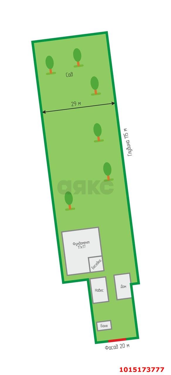 Фото №6: Дом 42 м² + 8.95 сот. - Афипсип, ул. К.Х. Жане