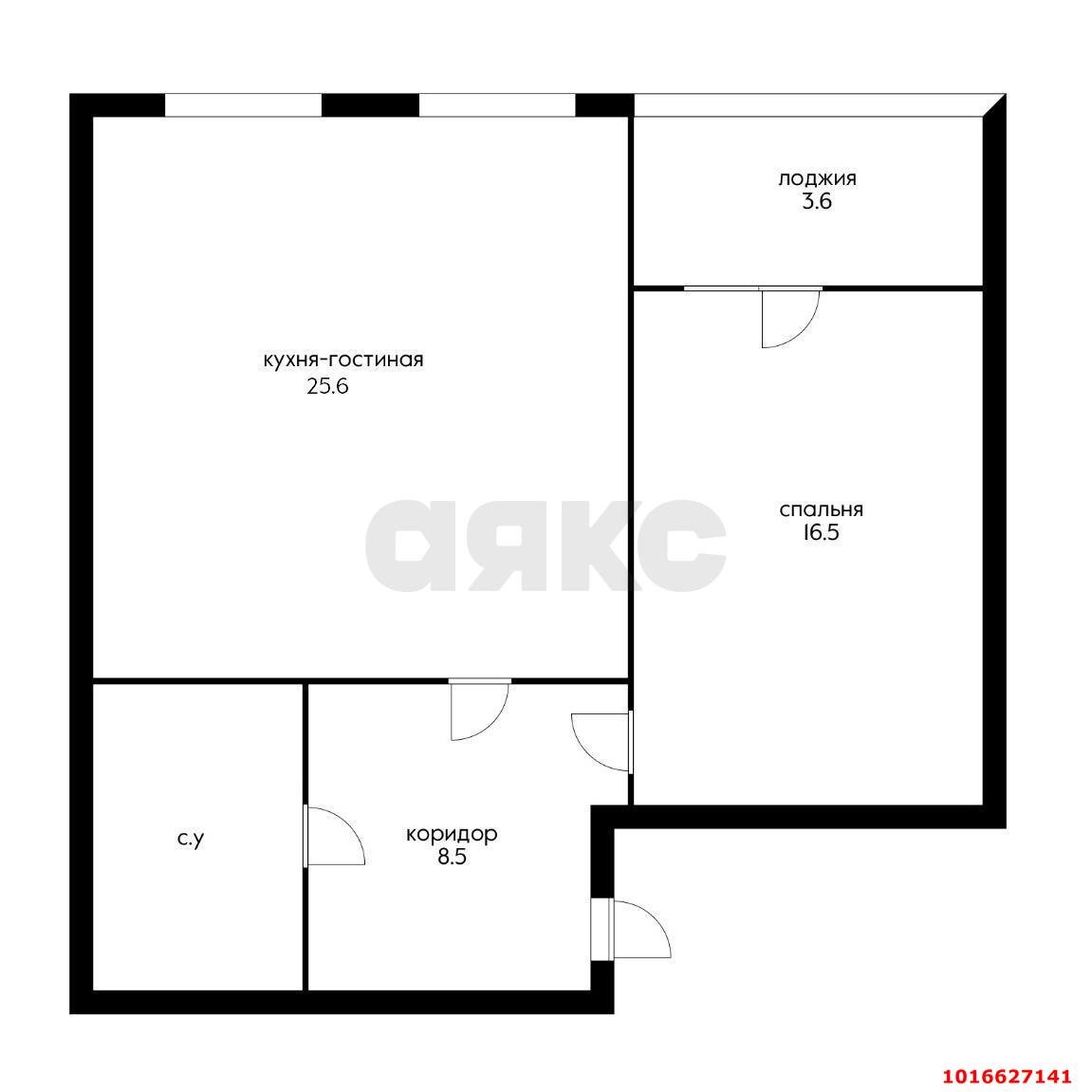 Фото №15: 2-комнатная квартира 60 м² - Краснодар, ЖК Губернский, Прикубанский внутригородской округ, мкр. Губернский, ул. им. Героя Яцкова И.В., 15к2