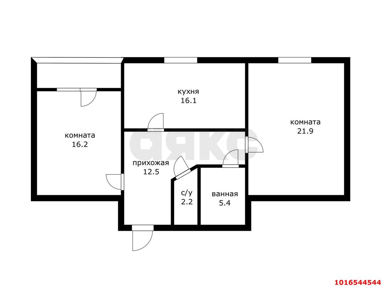 Фото №10: 2-комнатная квартира 74 м² - Краснодар, ул. Черкасская, 101