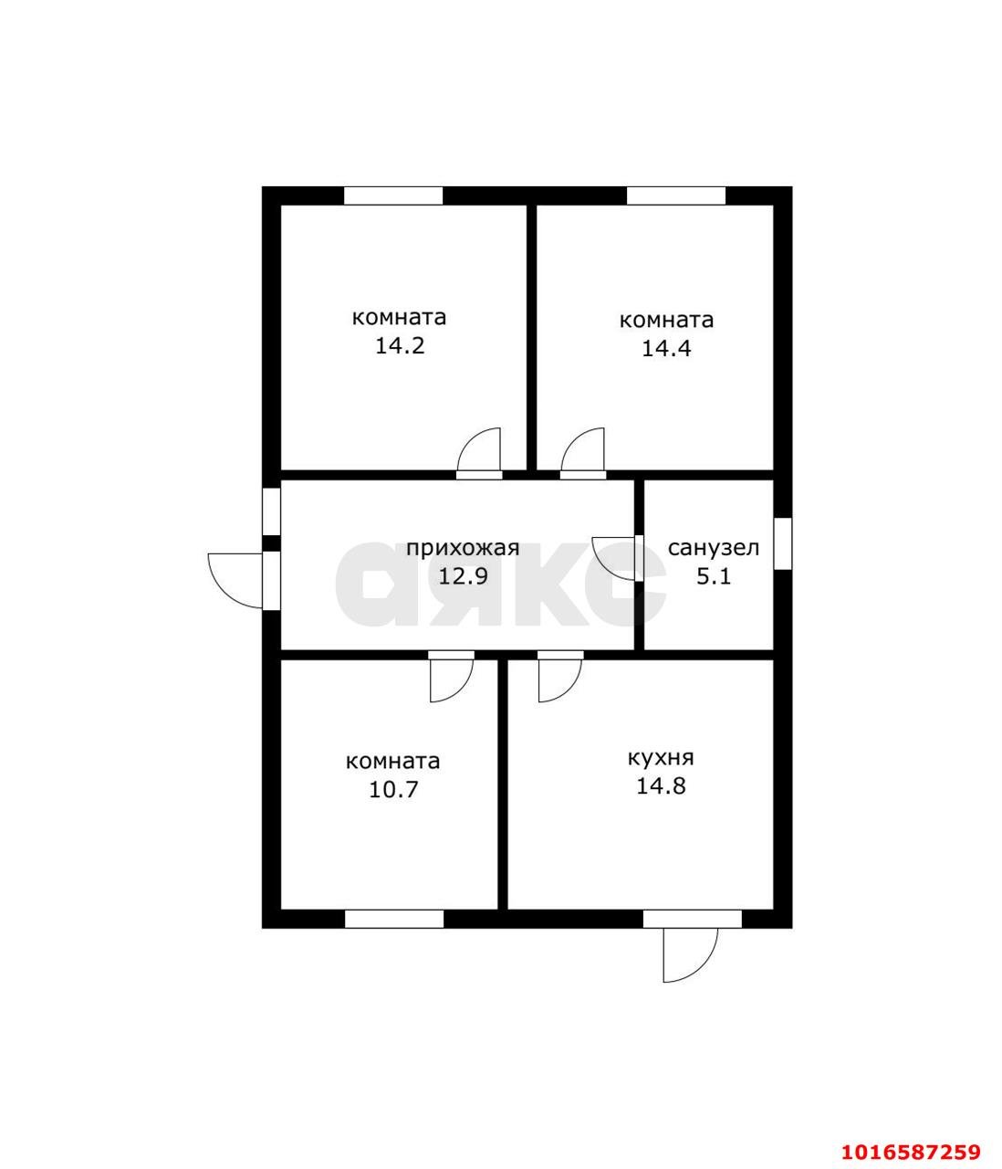 Фото №5: Дом 115 м² + 4.1 сот. - СНТ Нива, мкр. Прикубанский внутригородской округ, ул. Цветочная, 555