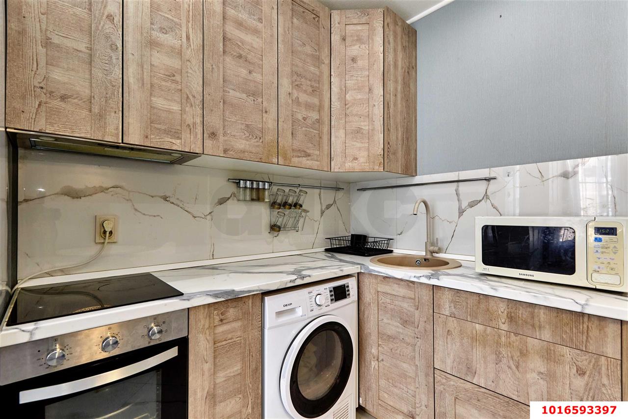 Фото №4: Студия 27 м² - Краснодар, Фестивальный, ЖК Цветы, Прикубанский внутригородской округ, мкр. жилой комплекс Цветы, ул. Круговая, 4Вк3