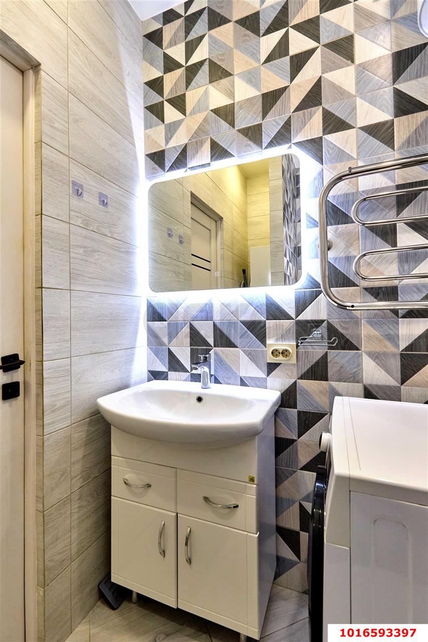 Фото №7: Студия 27 м² - Краснодар, Фестивальный, ЖК Цветы, Прикубанский внутригородской округ, мкр. жилой комплекс Цветы, ул. Круговая, 4Вк3