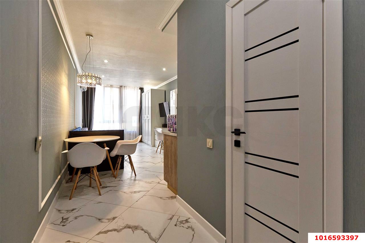 Фото №8: Студия 27 м² - Краснодар, Фестивальный, ЖК Цветы, Прикубанский внутригородской округ, мкр. жилой комплекс Цветы, ул. Круговая, 4Вк3