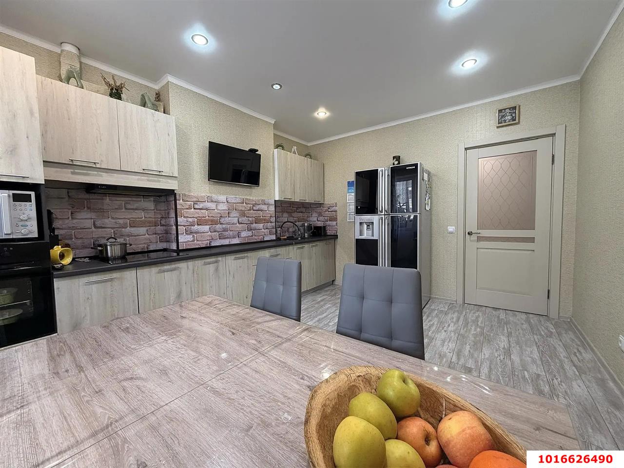 Фото №3: 3-комнатная квартира 74 м² - Краснодар, Прикубанский внутригородской округ, Славянский, мкр. Светлоград, ул. Красных Партизан, 1/4к3